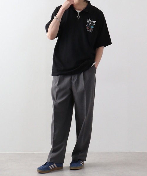 Jungle Storm(ジャングルストーム)の「JUNGLESTORM ハート発砲PT2本ラインハーフZIP(Tシャツ/カットソー・メンズ・ブルーグレー/ブラック/ブラック系その他/ホワイト/ホワイト系その他/ミント・M/L)」の19枚目の写真