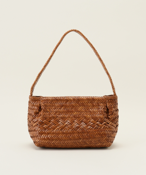 FRAMeWORK(フレームワーク)の「【MAISON N.H PARIS/メゾン エヌ アッシュ パリ】Leather LUCIE CUIR Tote(クラッチバッグ・レディース・ベージュ/ブラック・FREE)」の20枚目の写真