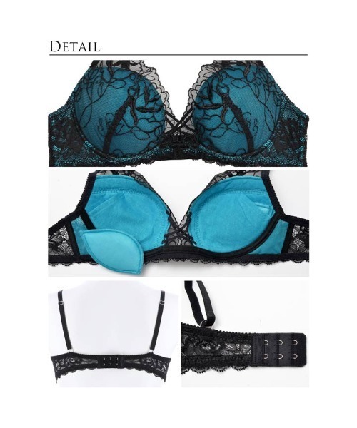 エレガンス シアー ストリング ブラジャー & バック透け Tバック