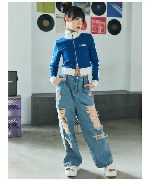 ANAP GｉRL（アナップガール）の「厚底スニーカーサンダル（サンダル・キッズ・ブラック/ホワイト・XS/S/M/L）」の12枚目の写真