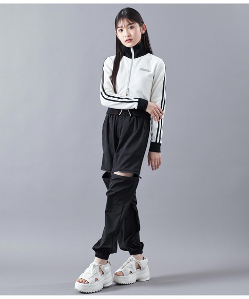 ANAP GｉRL（アナップガール）の「厚底スニーカーサンダル（サンダル・キッズ・ブラック/ホワイト・XS/S/M/L）」の18枚目の写真