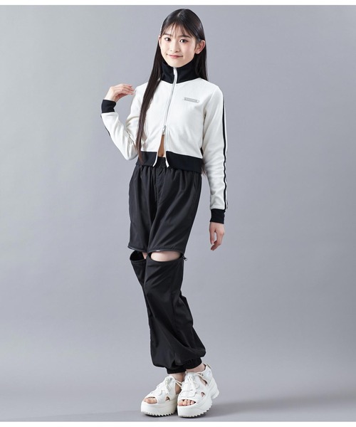 ANAP GｉRL（アナップガール）の「厚底スニーカーサンダル（サンダル・キッズ・ブラック/ホワイト・XS/S/M/L）」の17枚目の写真