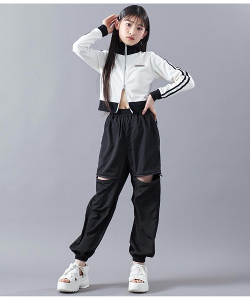 ANAP GｉRL（アナップガール）の「厚底スニーカーサンダル（サンダル・キッズ・ブラック/ホワイト・XS/S/M/L）」の16枚目の写真