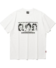 A'GEM/9 × .kom 『NICE GHOST CLUB/ナイスゴーストクラブ』 GHOST ANIME SERIES TEE/ゴーストアニメTシャツ