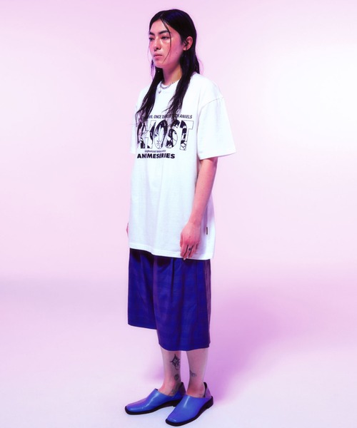 NICE GHOST CLUB(ナイスゴーストクラブ)の「A'GEM/9 × .kom 『NICE GHOST CLUB/ナイスゴーストクラブ』 GHOST ANIME SERIES TEE/ゴーストアニメTシャツ(Tシャツ/カットソー・メンズ・ホワイト/ブラック・M/L)」の14枚目の写真