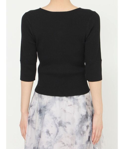 MERCURYDUO（マーキュリーデュオ）の「フロントZIPニット（ニット/セーター・レディース・ピンク/ブラック/ダークブラウン・FREE）」の15枚目の写真