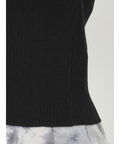 MERCURYDUO（マーキュリーデュオ）の「フロントZIPニット（ニット/セーター・レディース・ピンク/ブラック/ダークブラウン・FREE）」の18枚目の写真