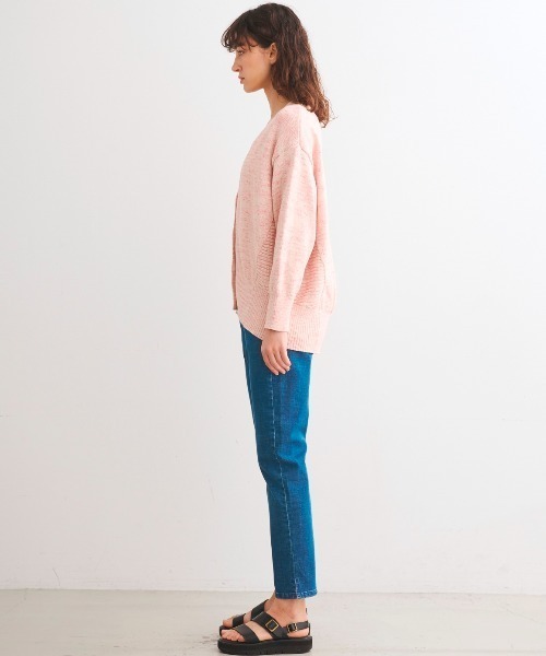 three dots(スリードッツ)の「スプリング メランジ カーディガン(カーディガン/ボレロ・レディース・イエロー/ピンク・SMALL)」の10枚目の写真