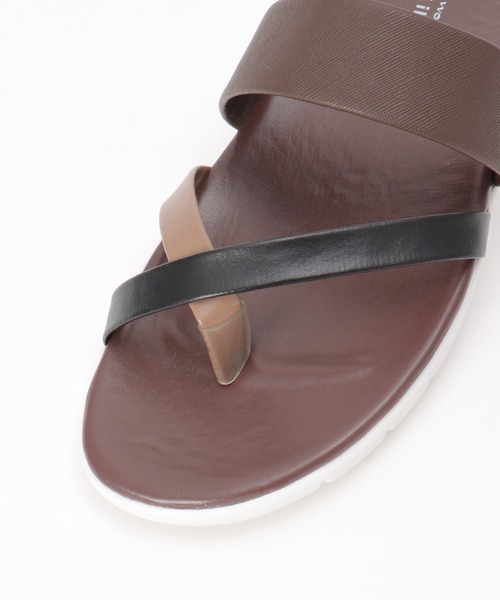 ikka（イッカ）の「切り替えトングサンダル（サンダル・メンズ・ブラック/ダークブラウン/ネイビー・M/XL/L）」の18枚目の写真