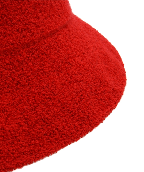 KANGOL（カンゴール）の「ユニセックス カンゴール バミューダカジュアル ハット KANGOL BERMUDA CASUAL（ハット・メンズ・ブラック/レッド・MEDIUM）」の7枚目の写真