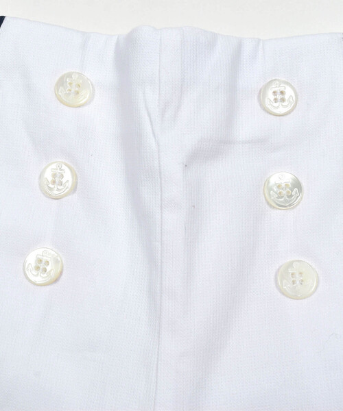 【セール】ピケストレッチマリンパンツ(90~160cm)（その他パンツ）｜BeBe（ベベ）