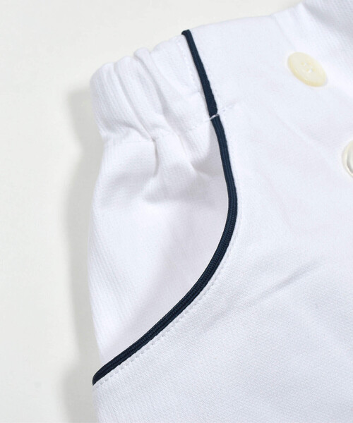 【セール】ピケストレッチマリンパンツ(90~160cm)（その他パンツ）｜BeBe（ベベ）