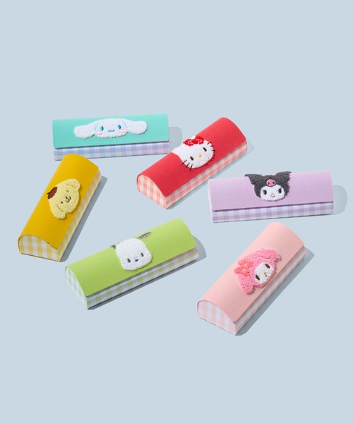 sanrio(サンリオ)の「【 sanrio / サンリオ 】メガネケース ギンガムチェック サガラ glassesCase NJI(その他小物・レディース・パープル/グリーン/ブルー/レッド/イエロー/ピンク・FREE)」の6枚目の写真