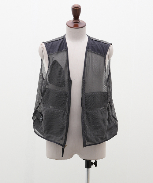 セール】BOILER ROOM / ボイラールーム MESH CARGO VEST