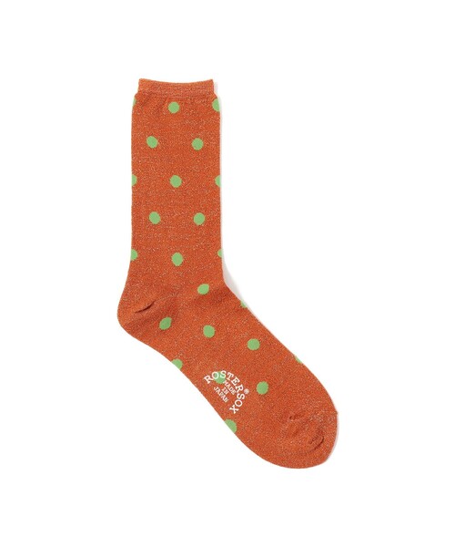 ROSTER SOX(ロスターソックス)の「ROSTER SOX / 別注 ドット アンド ハート ソックス(ソックス/靴下・レディース・ネイビー/グレー/ブラック/レッド系その他4/サックスブルー/ベージュ/ブラウン/グレー系その他/グリーン/インディゴブルー/ブラック系その他4/レッド/シルバー/オレンジ/ブルー・ONE SIZE)」の14枚目の写真