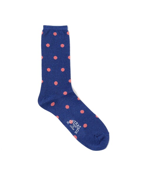 ROSTER SOX(ロスターソックス)の「ROSTER SOX / 別注 ドット アンド ハート ソックス(ソックス/靴下・レディース・ネイビー/グレー/ブラック/レッド系その他4/サックスブルー/ベージュ/ブラウン/グレー系その他/グリーン/インディゴブルー/ブラック系その他4/レッド/シルバー/オレンジ/ブルー・ONE SIZE)」の11枚目の写真