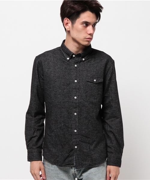 CIAOPANIC TYPY（チャオパニックティピー）の「【1/13ヒルナンデス!紹介アイテム】起毛フランネルボタンダウン（シャツ/ブラウス・メンズ・キャメル/ホワイト/ワインレッド/ネイビー/グリーン/その他20・LARGE/SMALL/MEDIUM）」の3枚目の写真