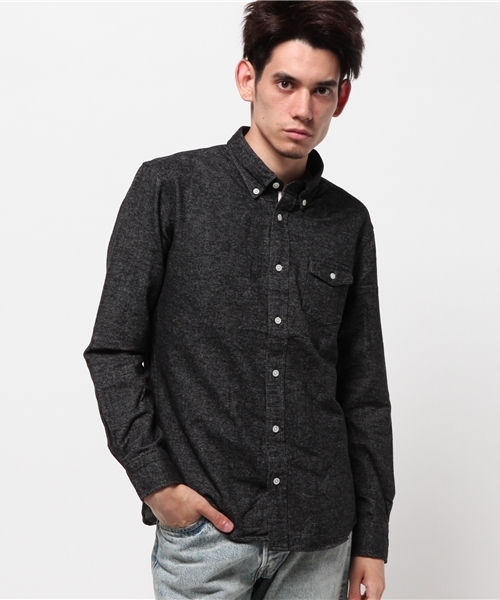 CIAOPANIC TYPY（チャオパニックティピー）の「【1/13ヒルナンデス!紹介アイテム】起毛フランネルボタンダウン（シャツ/ブラウス・メンズ・キャメル/ホワイト/ワインレッド/ネイビー/グリーン/その他20・LARGE/SMALL/MEDIUM）」の15枚目の写真