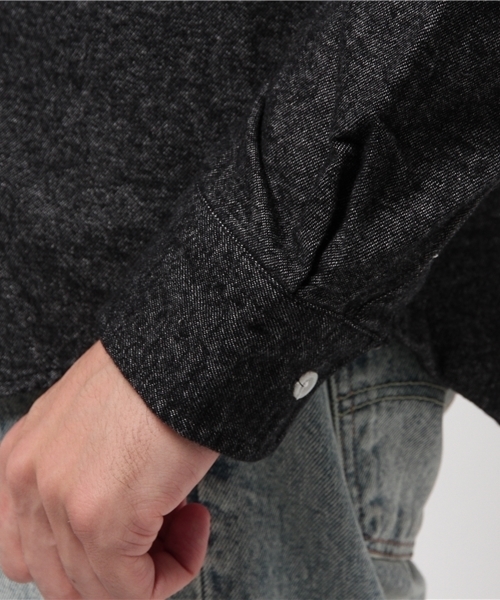 CIAOPANIC TYPY（チャオパニックティピー）の「【1/13ヒルナンデス!紹介アイテム】起毛フランネルボタンダウン（シャツ/ブラウス・メンズ・キャメル/ホワイト/ワインレッド/ネイビー/グリーン/その他20・LARGE/SMALL/MEDIUM）」の11枚目の写真