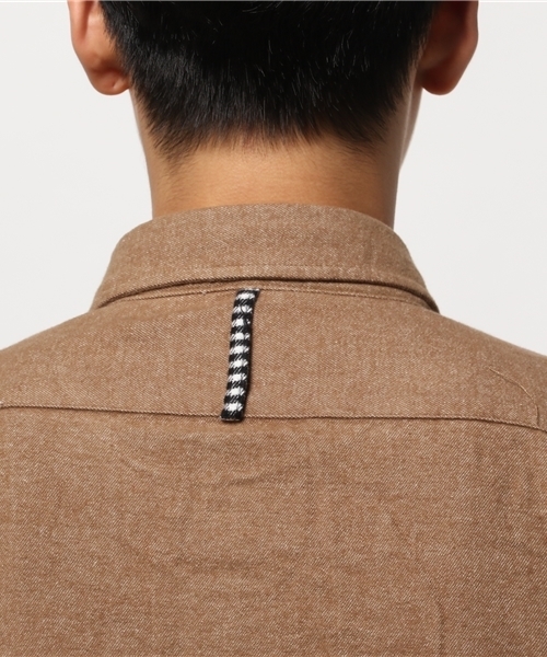 CIAOPANIC TYPY（チャオパニックティピー）の「【1/13ヒルナンデス!紹介アイテム】起毛フランネルボタンダウン（シャツ/ブラウス・メンズ・キャメル/ホワイト/ワインレッド/ネイビー/グリーン/その他20・LARGE/SMALL/MEDIUM）」の14枚目の写真