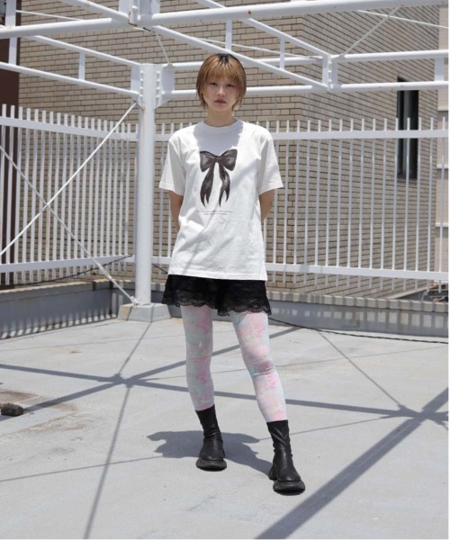 UNIT CHEST（ユニットチェスト）の「【UNIT CHEST】unique unisex T-shirt　OIF designer eggs コラボT RIBBON by @yurinbanno（Tシャツ/カットソー・メンズ・ホワイト系その他/ホワイト系その他2・M/S/L）」の20枚目の写真