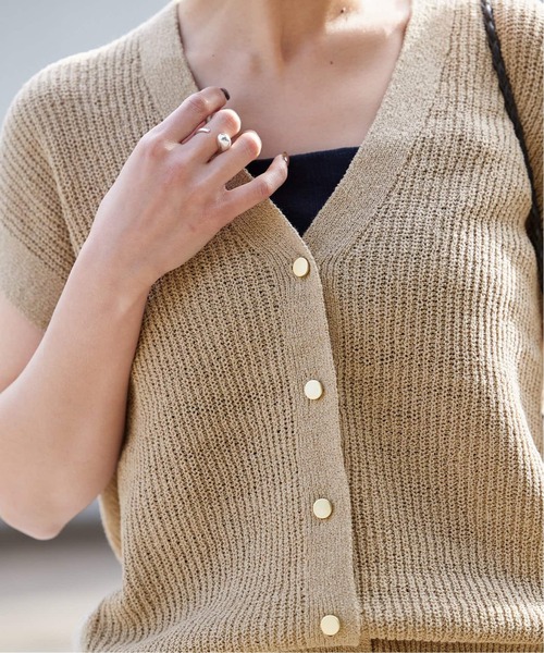 B.C STOCK（ベーセーストック）の「《追加2》リネンコットンベスト（ベスト・レディース・ブラック/ホワイト/ベージュ・FREE）」の20枚目の写真