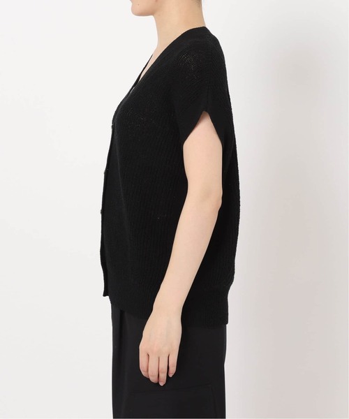 B.C STOCK（ベーセーストック）の「《追加2》リネンコットンベスト（ベスト・レディース・ブラック/ホワイト/ベージュ・FREE）」の17枚目の写真