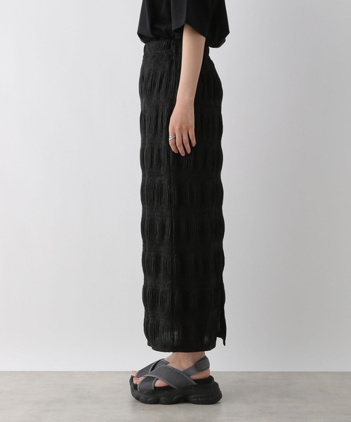 LEPSIM（レプシィム）の「ラメシャーリングスカート　122060（スカート・レディース・ベージュ/グレー/ブラック・FREE）」の15枚目の写真