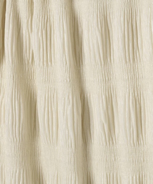 LEPSIM（レプシィム）の「ラメシャーリングスカート　122060（スカート・レディース・ベージュ/グレー/ブラック・FREE）」の8枚目の写真