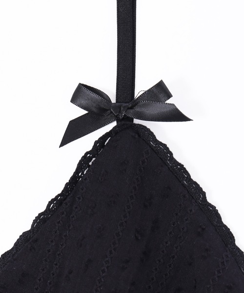 WC（ダブル シー）の「リボンレースキャミチュニック（その他トップス・レディース・ブラック/ホワイト・FREE）」の9枚目の写真