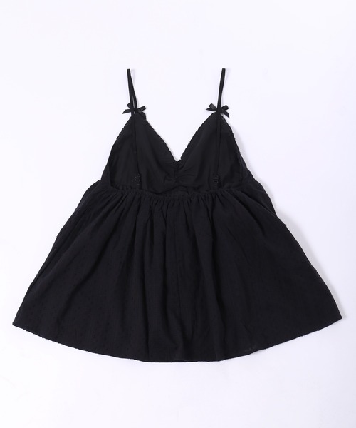 WC（ダブル シー）の「リボンレースキャミチュニック（その他トップス・レディース・ブラック/ホワイト・FREE）」の10枚目の写真