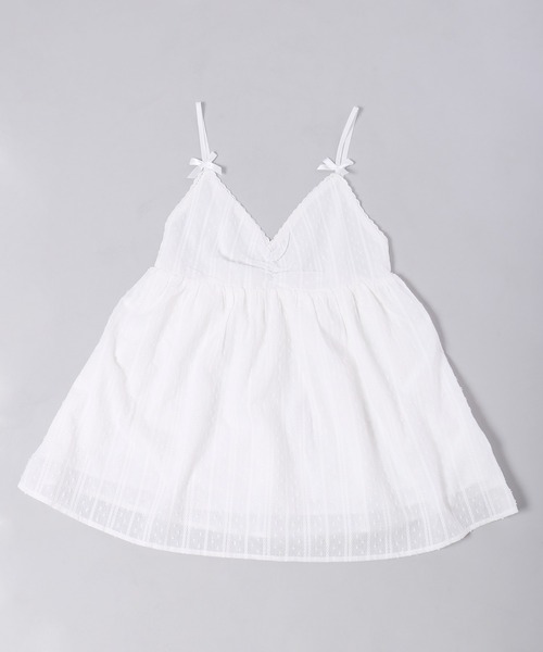 WC（ダブル シー）の「リボンレースキャミチュニック（その他トップス・レディース・ブラック/ホワイト・FREE）」の5枚目の写真