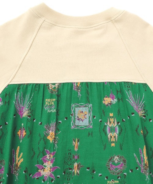 メヒコプリントコンビプルオーバー（Tシャツ/カットソー