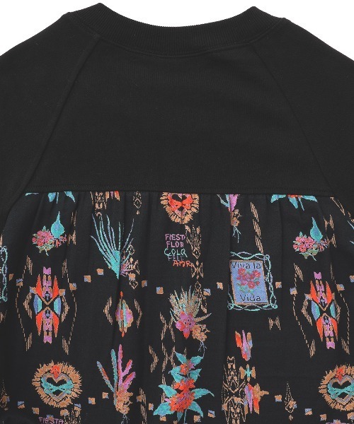 メヒコプリントコンビプルオーバー（Tシャツ/カットソー