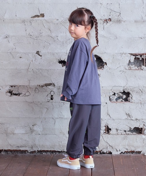 BIG FIELD（ビッグフィールド）の「ナイロン切り替えロングパンツ（その他パンツ・キッズ・ネイビー/パープル/チャコール/バイオレット/ブルー・100/95/90/80/110/150/140/130/120）」の11枚目の写真