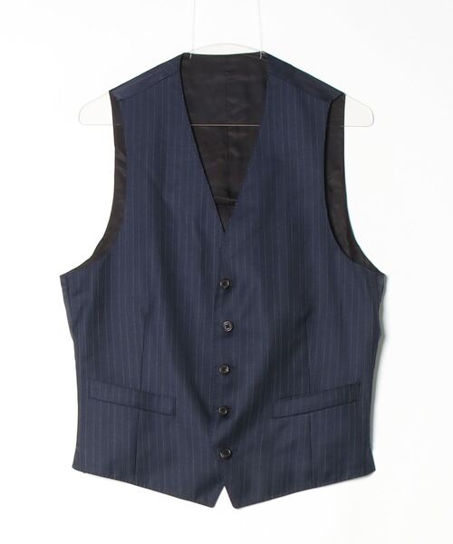 Paul Smith COLLECTION ストライプ スーツベスト　ジレ総柄 Paul Smith COLLECTION ストライプ スーツベスト ジレ総柄
