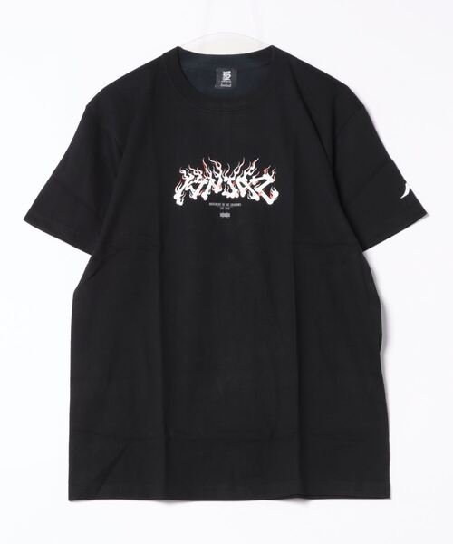 sunny branch(サニーブランチ)の「★KINJAZ★Graphic T(Tシャツ/カットソー・メンズ・ホワイト/ブラック・MEDIUM)」の2枚目の写真