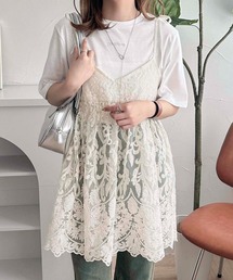 【apres jour clair】アソートレースキャミチュニック【ZOZOTOWN限定アイテム】