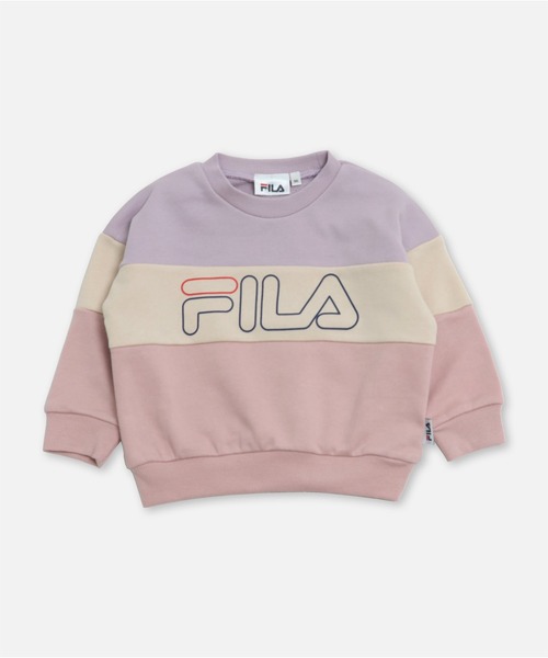 FILA(フィラ)の「FILA / フィラ ロゴトレーナー(スウェット・キッズ・I/G/B/H/A/F/E/C/D・130cm/120cm/110cm/100cm/90cm/80cm)」の5枚目の写真