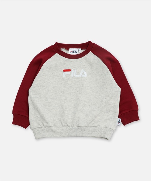 FILA(フィラ)の「FILA / フィラ ロゴトレーナー(スウェット・キッズ・I/G/B/H/A/F/E/C/D・130cm/120cm/110cm/100cm/90cm/80cm)」の9枚目の写真