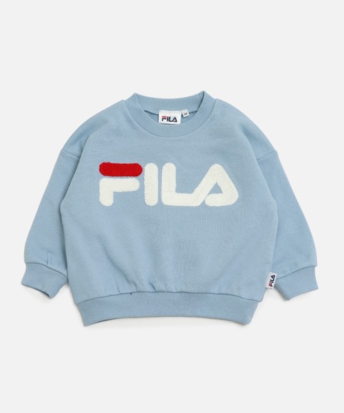 FILA(フィラ)の「FILA / フィラ ロゴトレーナー(スウェット・キッズ・I/G/B/H/A/F/E/C/D・130cm/120cm/110cm/100cm/90cm/80cm)」の10枚目の写真