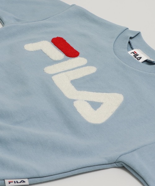 FILA(フィラ)の「FILA / フィラ ロゴトレーナー(スウェット・キッズ・I/G/B/H/A/F/E/C/D・130cm/120cm/110cm/100cm/90cm/80cm)」の17枚目の写真