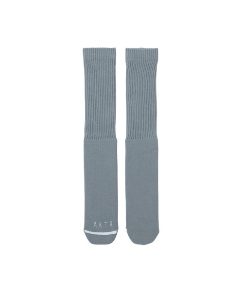 AKTR(アクター)の「AKTR MONSTER SOCKS "SOLID"(アクター モンスターソックス "ソリッド")(ソックス/靴下・メンズ・オリーブ/グレー・FREE)」の3枚目の写真