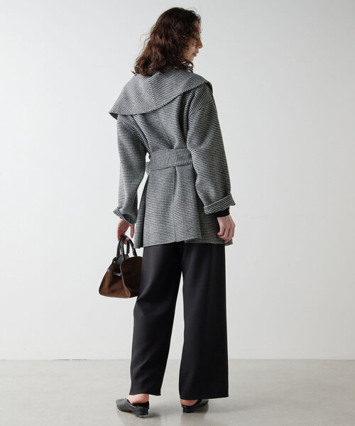 GALLARDAGALANTE(ガリャルダガランテ)の「リバーショールコート(その他アウター・レディース・ブラック/ベージュ/キャメル・FREE)」の8枚目の写真