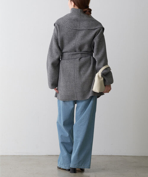 GALLARDAGALANTE(ガリャルダガランテ)の「リバーショールコート(その他アウター・レディース・ブラック/ベージュ/キャメル・FREE)」の17枚目の写真