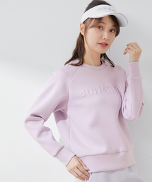 ☆JUN&ROPE' ジュンアンドロペ ニット　ロゴ　総柄　パープル JUN&ROPE'（ジュンアンドロペ）のファッション通販 - ZOZOTOWN（カラー