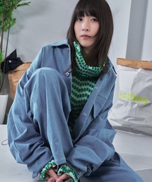 Nora Lily（ノラリリー）の「【Nora Lily】Tuck Arm Big Blouson (UNISEX)（デニムジャケット）」