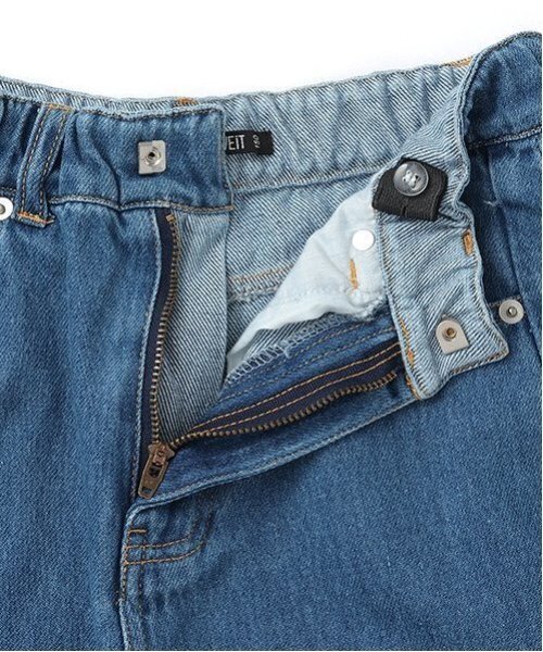 by LOVEiT（バイラビット）の「サスペンダーつきデニムパンツ（デニムパンツ・キッズ・ブラック/ネイビー・120cm/130cm/140cm/150cm/160cm）」の7枚目の写真