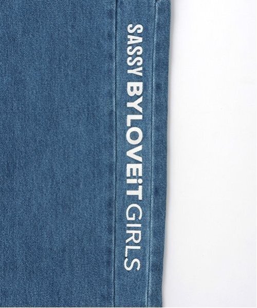 by LOVEiT（バイラビット）の「サスペンダーつきデニムパンツ（デニムパンツ・キッズ・ブラック/ネイビー・120cm/130cm/140cm/150cm/160cm）」の10枚目の写真