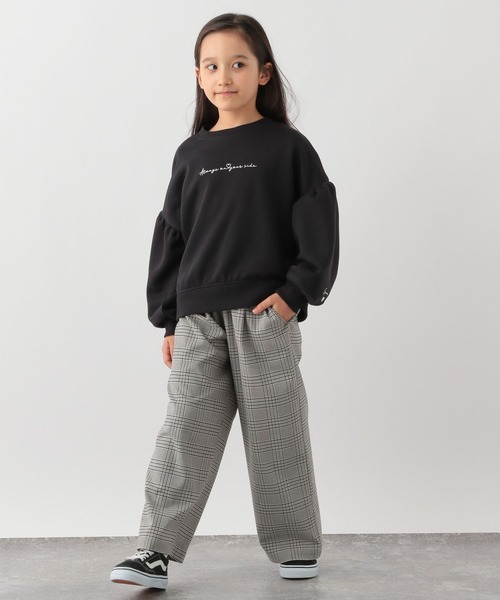 GLOBAL WORK Smile Seed Store(グローバルワーク スマイルシードストア)の「裏毛ガールズプリントプルオーバー/キッズ/115343(Tシャツ/カットソー・キッズ・ブラック/ホワイト系その他7/オフホワイト/ピンクベージュ/パープル系その他2/ホワイト・150cm/110cm/130cm/120cm/100cm/140cm)」の10枚目の写真